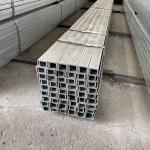 C/U Shape Galvanised Steel Channel 50*50mm Steel Rod GI Profile For Car Frame for sale