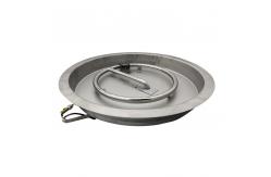 China ISO9001 Stainless Steel Fire Pit Tray 48cm Fire Pit Burner Pan supplier