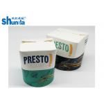 Flexo Printing PE Coated Paper Donner Box For Takeaway Packaging