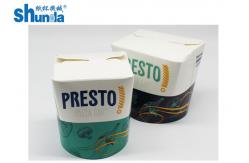China Flexo Printing PE Coated Paper Donner Box For Takeaway Packaging supplier