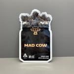 weed Flower ziplockk Packaging Bags Shaped Custom Die Cut Bag With Window
