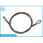 6mm 7x19 Stainless Steel Wire Rope Slings Eye & Eye For Aircraft Cable Display System for sale