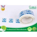 Custom Sealing OPP / Bopp Self Adhesive Tape With Crystal Clear Printed