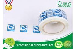 China Custom Sealing OPP / Bopp Self Adhesive Tape With Crystal Clear Printed supplier