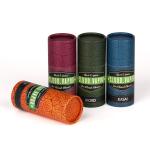 Mini Custom Print Paper Tube Packaging Cardboard Cylinder Boxes Ribbon for sale