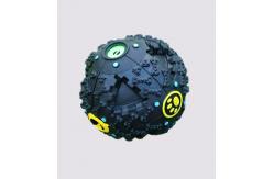 China Non Toxic Feeding Soft Rubber Squeaky Dog Toys Durable Novely Shaped EN71 supplier
