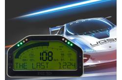 China DO908 Waterproof Auto Gauges , Digital Racing Gauges ODO / TRIP / Racing Acceleration Mode supplier