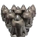 Auger Round Shank Bullet Teeth Bit 25mm Rock Bucket for sale