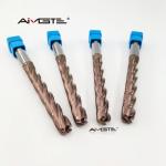 12mm TiSiN Coated Carbide Bull Nose End Mill  R1 Corner Radius, 150mm OAL 70mm Cutting Length For Steel Hardened Alloys for sale