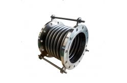 China Flange Connection Bellow Expansion Joints With High Noise Reduction -10C- 300C supplier