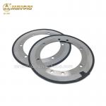 High Hardness Carbide Disc Cutter Round Blade For Slitting Corrugated Board Paper for sale