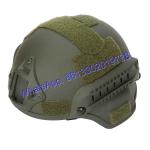 1.4 Kg MICH Bulletproof Helmet Detachable Visor Compatible With Night Vision Goggles And Communication Devices for sale