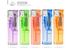 China Electronic Disposable Gas Lighter With Five Colors Refillable supplier