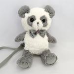 Loveable Plush Toy Backpack PP Cotton Child Friendly Panda Bear Backpack Shoulder Bag