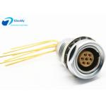 Circular Lemo Cable Connector Multicore Push Pull Connector 7 Pins Female Socket for sale
