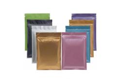 China Multi Color LDPE Three Side Seal Pouch Plastic Zipper Bags Packaging 12*18cm 8*12cm supplier
