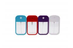 China Plastic Travel 38ml Refillable Perfume Atomiser Mini supplier