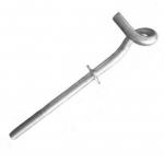 Galvanized Pigtail Eye Bolt Pigtail Hook Bolt For Electric Power Fittings
