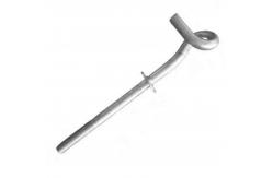 China Galvanized Pigtail Eye Bolt Pigtail Hook Bolt For Electric Power Fittings supplier