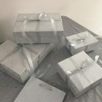 Premium Glitter Gift Boxes Nordic Ins Style  For Perfume Lipstick Cosmetic Packaging for sale