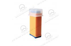 China Ultra Sharp Safety Lancet Needle 21G with Puncture Depth 2.2mm supplier
