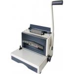Electirc Single Spiral Coil Binding Punching Machine For Plastic /Metal Single Spiral Coil for sale