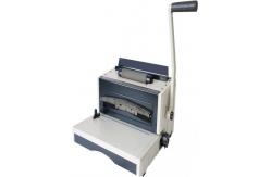 China Dia4mm Hole PVC Coil Punching Binding Machine With Handle supplier
