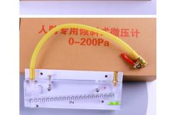 China Slash Negative Gas Inclined Tube Manometer Fire Engineering 0-200pa supplier