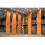 Function Hall Decorative Acoustic Room Dividers / Sliding Operable Wall Panel