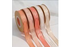 China High quality 3D hot stamping grosgrain customized printed ribbon supplier