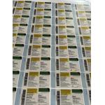 Deca 250 With Gold Logo  Waterproof Labels Glass Bottle Labels