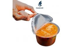 China 220V Plastic Tray Sealing Machine Food Pack Sealing Machine For Soup supplier