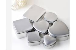 China Moisture Proof Rectangular Candy Tins 0.25mm Airtight Tin Container supplier
