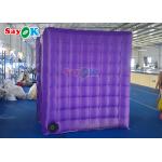 Double Stitching LED Light Inflatable Photo Booth For Film Events