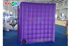 China Double Stitching LED Light Inflatable Photo Booth For Film Events supplier