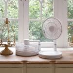 10M Remote Controlled Portable Foldable Fan Less Than 40dB Noise for sale