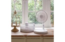 China 10M Remote Controlled Portable Foldable Fan Less Than 40dB Noise supplier