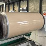 Lightweight Durable PE Orange Roller Coated Aluminium Coil For Ventilation Ducts for sale
