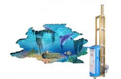 China Silent Track 3d Automatic Vertical Wall Printer Direct Wall Painting Machine supplier