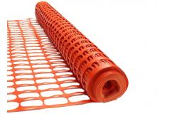 China HDPE Orange Portable Lightweight Garden Fencing Plastic Mesh Plant Protecting supplier