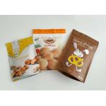 Dried Food Packaging Bags Aluminum Plastic Zipper Top For Fish Rice Seeds Spices for sale