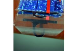 China Garment  Laminated Zip Plastic Poly Bag with Hanger Custom Printed supplier
