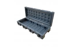 China V2+ LLDPE shell Car Top Storage Box Weatherproof 102L Capacity supplier