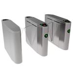 BLDC Motor Automatic Systems Flap Barrier Turnstile Anti Pinch for sale