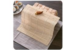 China Durable Natural Color 27cm Bamboo Rolling Mat supplier