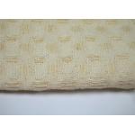 Purity Cotton Honeycomb Pattern Jacquard Fabric Varying Drape - Ability for sale