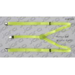Fluorescence Yellow Mens Fashion Suspenders Elastic Tape Available 1.5cm Width for sale