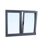 Tilt And Turn Flush Upvc Balcony Windows Double Glazed