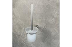 China Wall Mounted Kitchen Sink Brush Caddy Glass Bathroom Cleaning Tools supplier