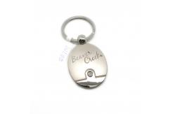 China Customized Logo Metal Keychain Holder with TT Payment Term in supplier